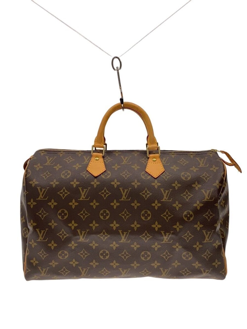 Louis Vuitton Speedy Monogram Leather Brown